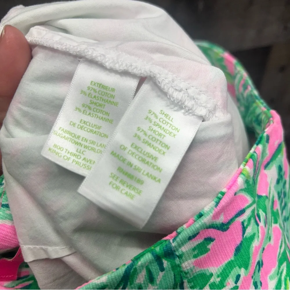 Lilly Pulitzer Skirt  Prosecco Pink Hangin Around Skort